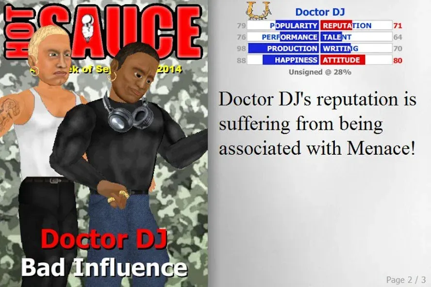 Popscene (Попсцена)  [МОД Бесконечные деньги] Screenshot 2