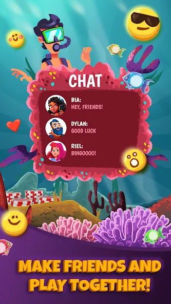 Praia Bingo: Slot & Casino (Прэйя Бинго)  [МОД Меню] Screenshot 3