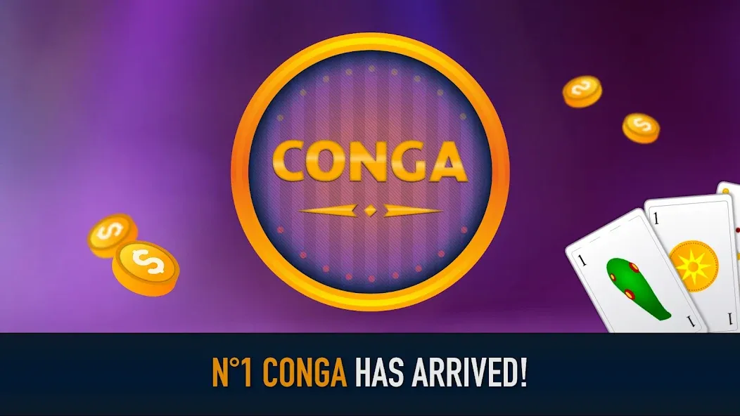 Conga (Конга)  [МОД Бесконечные монеты] Screenshot 1