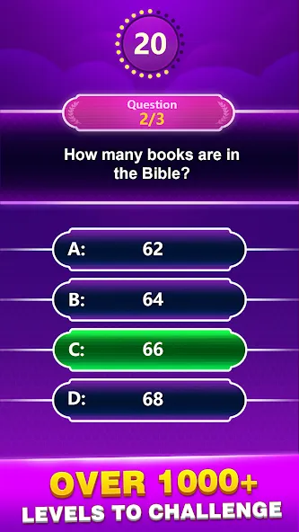 Bible Trivia - Word Quiz Game (Библейская викторина)  [МОД Много монет] Screenshot 2