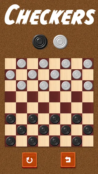 Checkers - Damas  [МОД Menu] Screenshot 1
