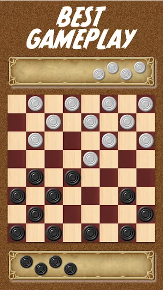 Checkers - Damas  [МОД Menu] Screenshot 2