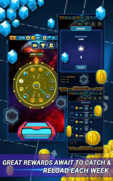 Skyforce Invaders (Скаифорс Инвейдерс)  [МОД Бесконечные монеты] Screenshot 5