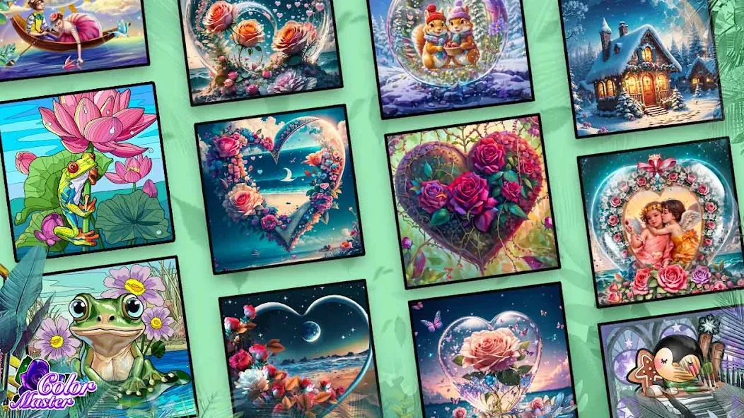 Color Master - Color by Number (Колор Мастер Про)  [МОД Много монет] Screenshot 1