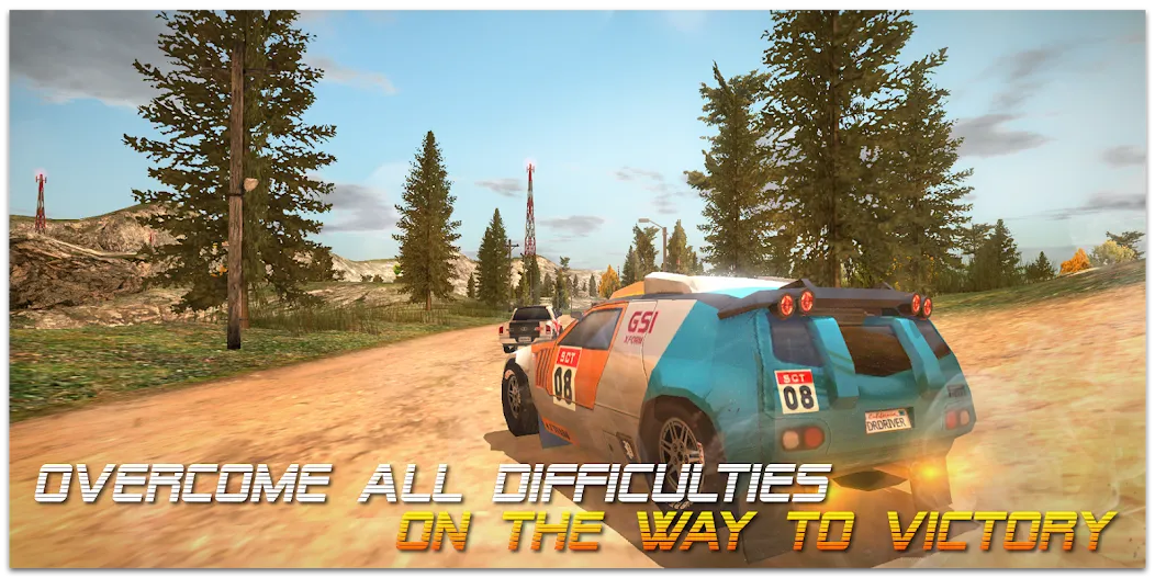 Xtreme Rally Driver HD (Экстримальный Ралли Пилот )  [МОД Menu] Screenshot 3