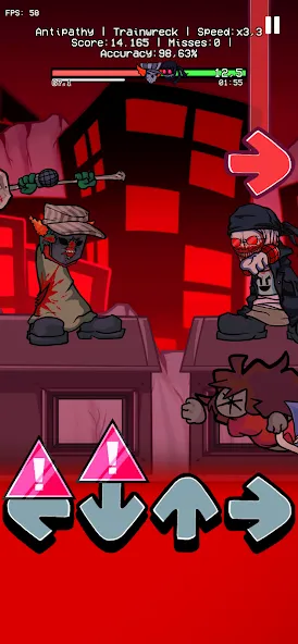 Antipathy Hank Madness Battle (ФНФ Антипатия Хенк 1 Мод)  [МОД Mega Pack] Screenshot 1