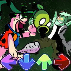 Взломанная Glitched Legends Battle Mod (Гличные Легенды Фанкин Мод)  [МОД Unlimited Money] - последняя версия apk на Андроид