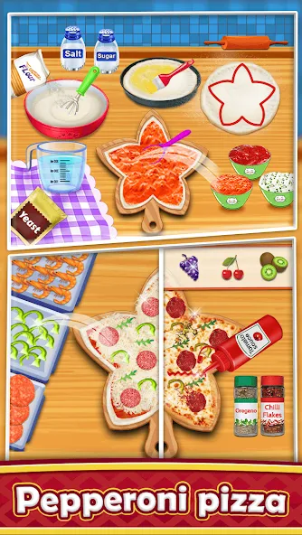 Pizza Maker - Cooking Games  [МОД Много монет] Screenshot 2