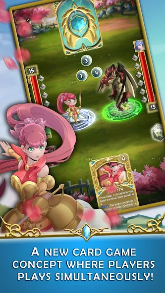 Crystal Soul - TCG Card Battle  [МОД Mega Pack] Screenshot 1