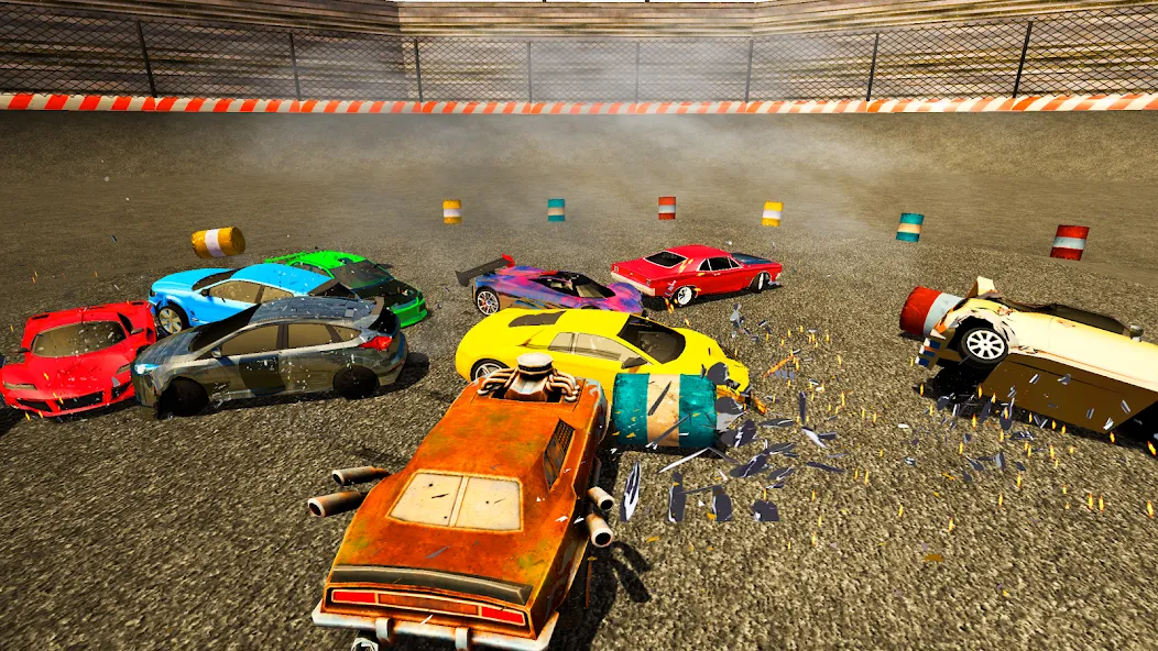 Demolition Derby Mad Car Crash (Дерби Деструкция Симулятор)  [МОД Menu] Screenshot 5