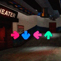 Скачать взломанную FNF Rainbov Blue Mod Test (ФНФ Радуга Синий Мод Тест)  [МОД Меню] - последняя версия apk на Андроид