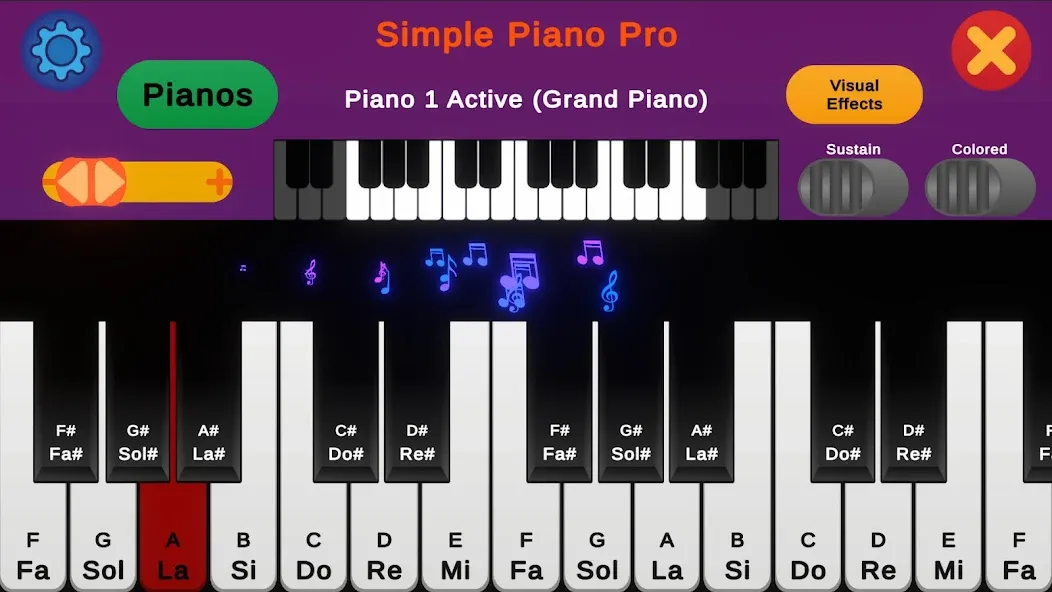 Simple Piano Pro (Симпл Пиано Про)  [МОД Много денег] Screenshot 3