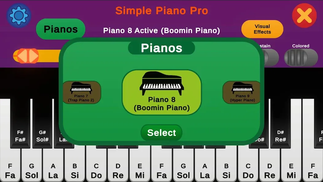 Simple Piano Pro (Симпл Пиано Про)  [МОД Много денег] Screenshot 5