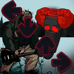 Скачать взломанную FMF Friday The 13th Jason Mod (Хэнк против головоломки в моде Бязумие пятничной ночи)  [МОД Бесконечные монеты] - стабильная версия apk на Андроид