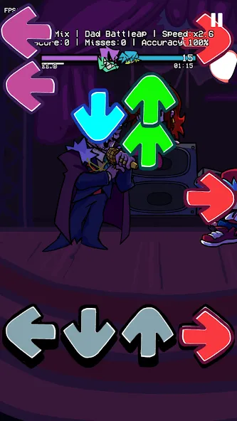 Beat Battle Mix Full Mod (Фанкин Микс Полная Модификация)  [МОД Бесконечные деньги] Screenshot 1