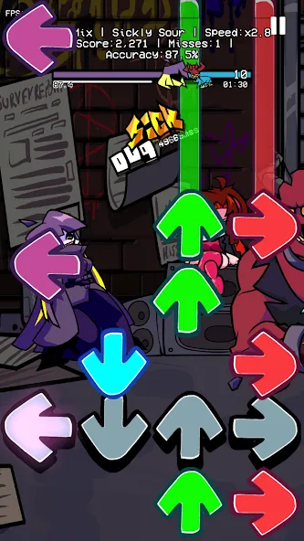 Beat Battle Mix Full Mod (Фанкин Микс Полная Модификация)  [МОД Бесконечные деньги] Screenshot 3