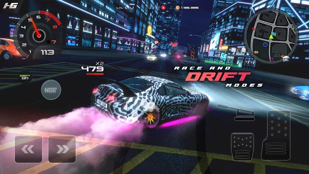 Heat Gear - Race & Drift World (Хит Гир)  [МОД Много денег] Screenshot 3