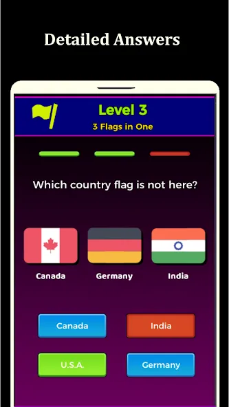 World Flags Quiz Game (Ворлд Флагс Квиз Гейм)  [МОД Бесконечные деньги] Screenshot 2