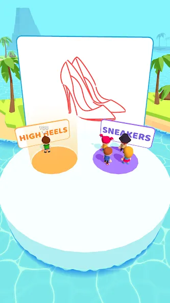 Guess The Drawing (Гес Дэ Дроинг)  [МОД Бесконечные монеты] Screenshot 2