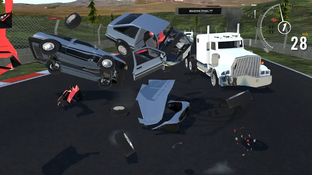 Destructive Car Race Generator (Деструктивный Генератор Гоночных Автомобилей)  [МОД Unlimited Money] Screenshot 2