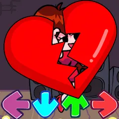 Взломанная GF Heartbreaker Funk Battle (мод против девушки ФФ)  [МОД Menu] - последняя версия apk на Андроид