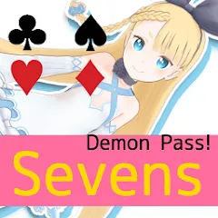 Взлом Sevens card game (Севенс карточная игра)  [МОД Меню] - последняя версия apk на Андроид
