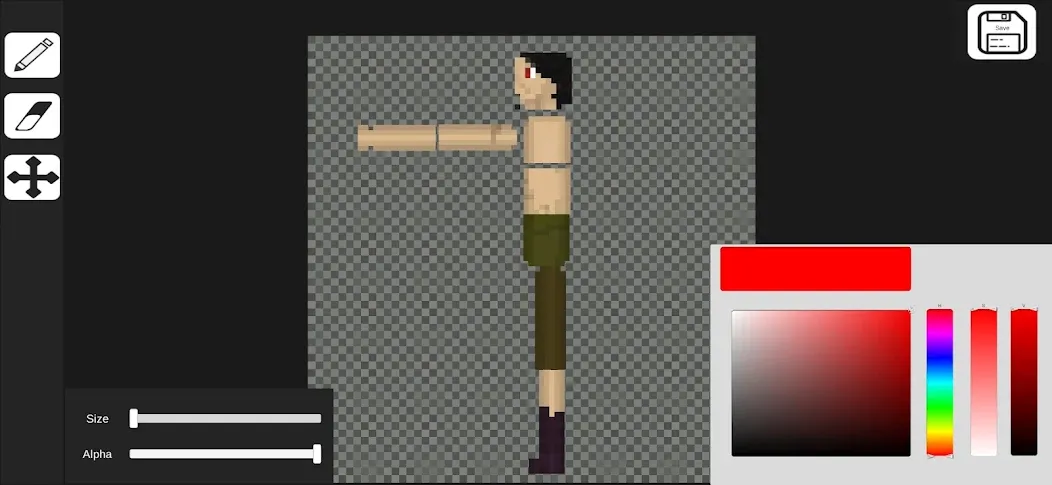 Alien Ragdoll Creator (Эйлиен Рэгдолл Криэйтор)  [МОД Меню] Screenshot 2