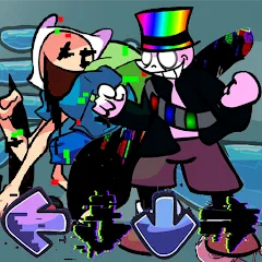 Скачать взлом Corrupted Finn Darkness Battle (ФНФ Финн Пибби Корруптед Мод)  [МОД Много монет] - стабильная версия apk на Андроид