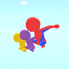 Скачать взломанную Web Slinging Race (Веббросок гонок)  [МОД Menu] - последняя версия apk на Андроид