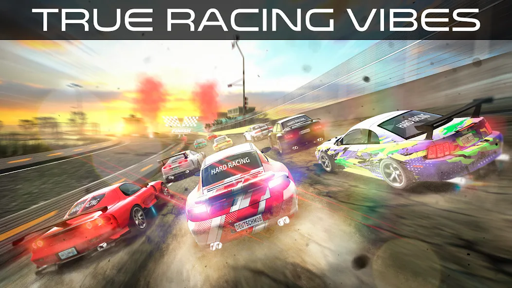 Hard Racing - Real Drag Racing (Хард Рейсинг)  [МОД Много денег] Screenshot 5