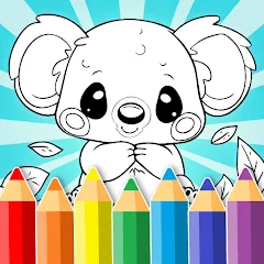 Скачать взлом Animal coloring pages  [МОД Бесконечные деньги] - стабильная версия apk на Андроид