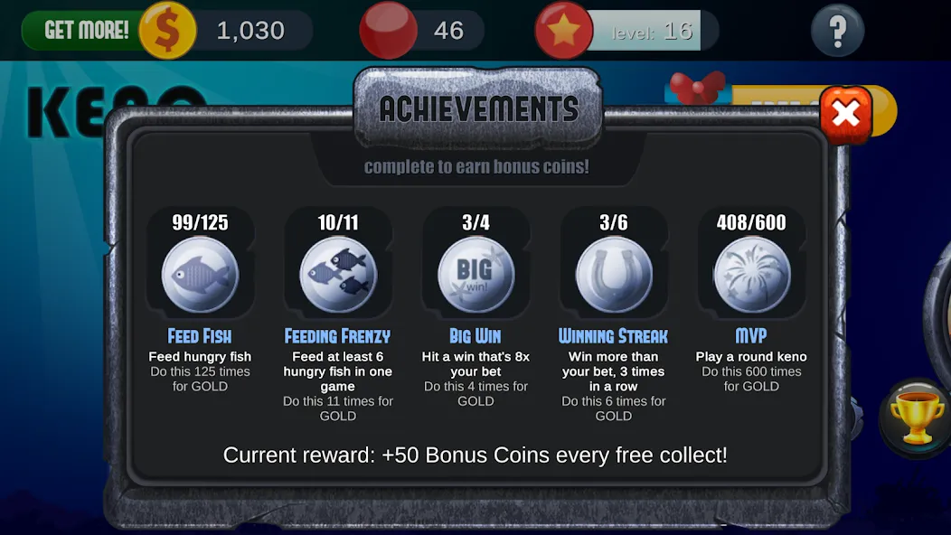 A Keno Game (А Кено игра)  [МОД Много монет] Screenshot 5