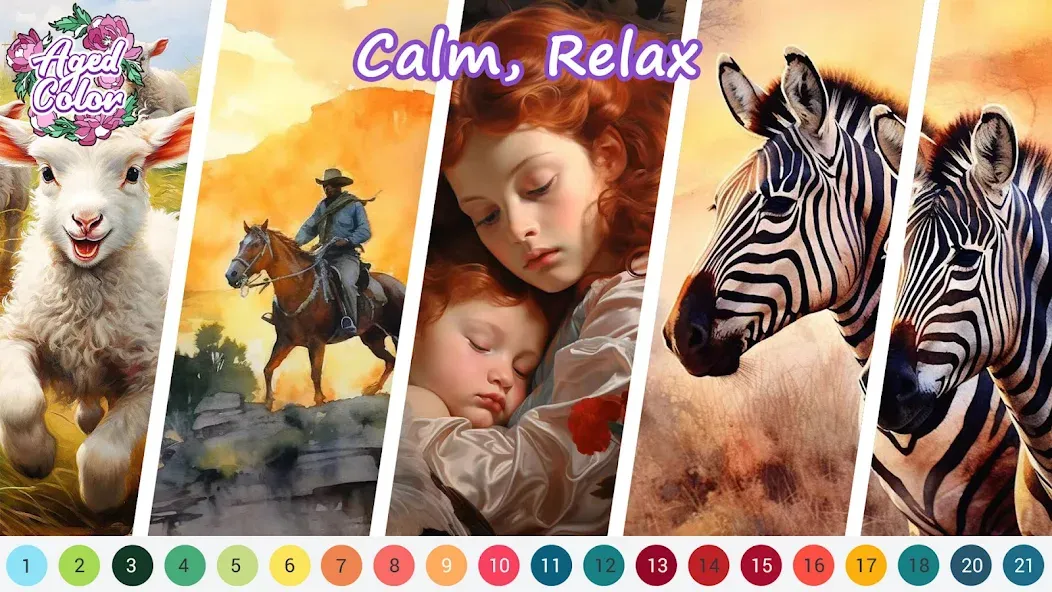 Aged Color (Эйджед Колор)  [МОД Много денег] Screenshot 3