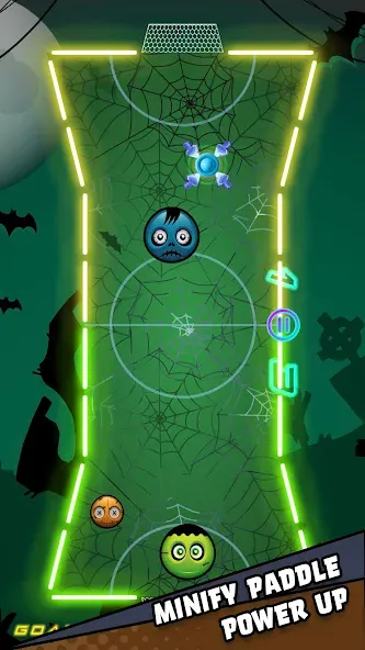 Air Hockey Glow HD Ultimate 2D (Эйр)  [МОД Много денег] Screenshot 5