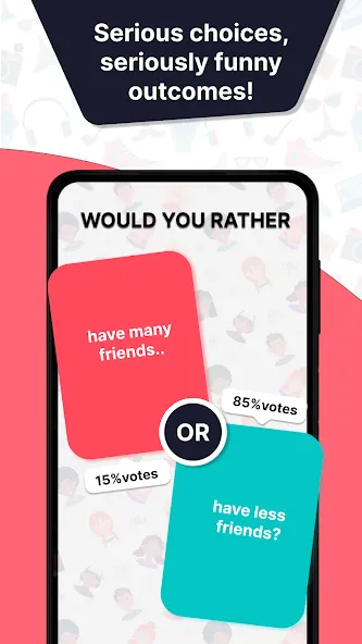 Would u Rather? Party Game  [МОД Много монет] Screenshot 4