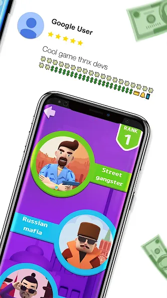 Money cash clicker  [МОД Много монет] Screenshot 3