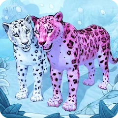 Скачать взломанную Snow Leopard Family Sim Online  [МОД Все открыто] - полная версия apk на Андроид