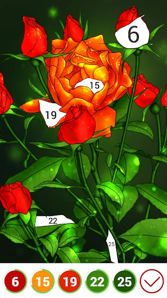 Hola Color--Coloring by Number (ола калор)  [МОД Меню] Screenshot 4