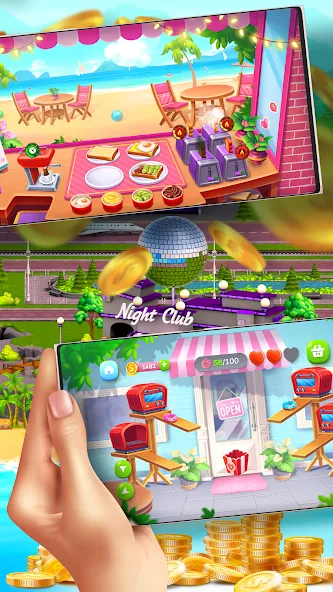 Diana's city-fashion & beauty  [МОД Много денег] Screenshot 4