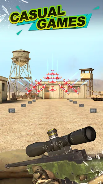 Gun Shooting Range  [МОД Unlocked] Screenshot 3