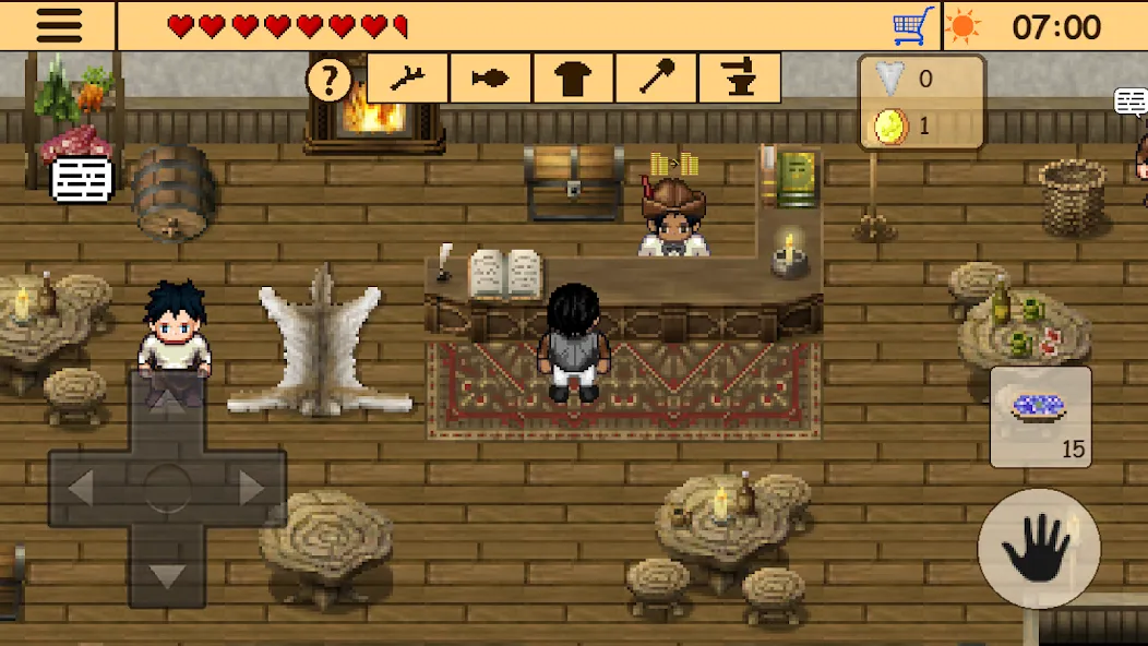 Survival RPG 3:Lost in time 2D (Сурвивал РПГ 3)  [МОД Меню] Screenshot 5