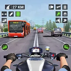 Скачать взломанную 3d Bike Racing Bike Race Games  [МОД Menu] - стабильная версия apk на Андроид
