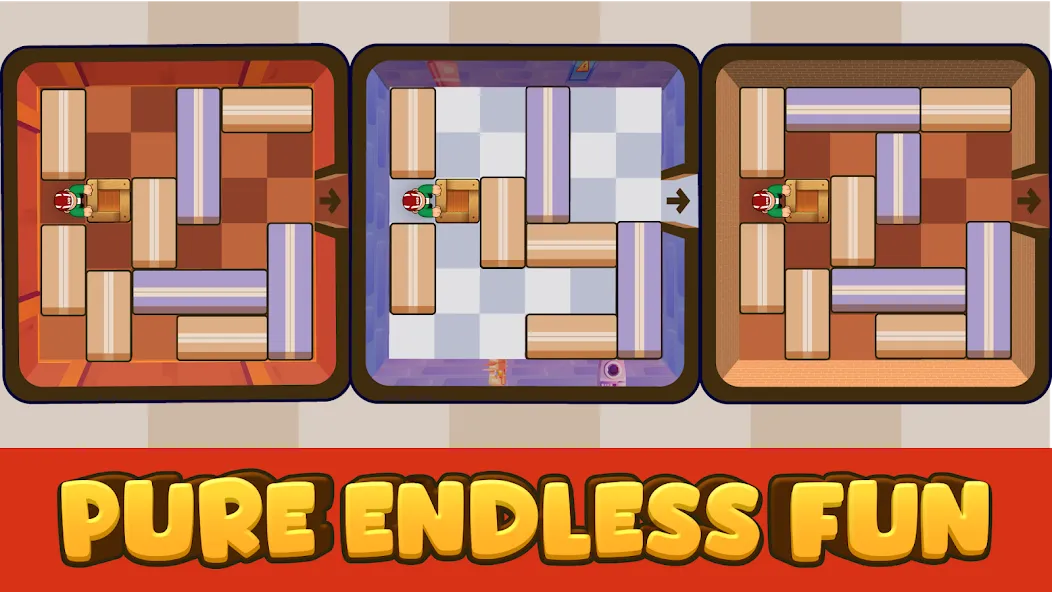 Push Box Out (Пуш Бокс Аут)  [МОД Бесконечные монеты] Screenshot 2