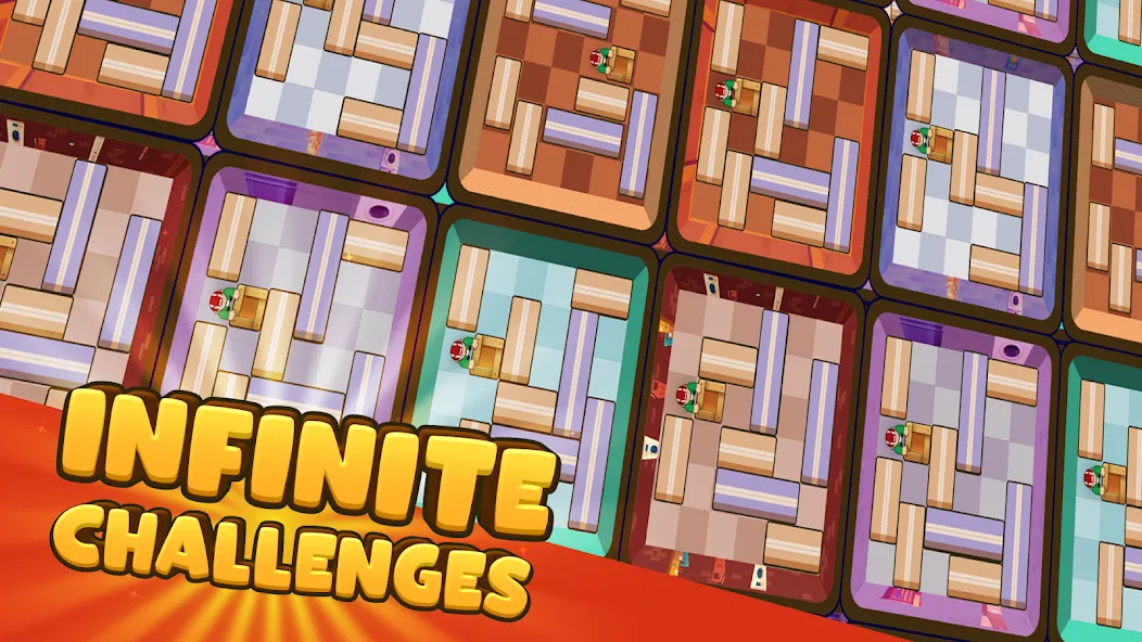 Push Box Out (Пуш Бокс Аут)  [МОД Бесконечные монеты] Screenshot 5