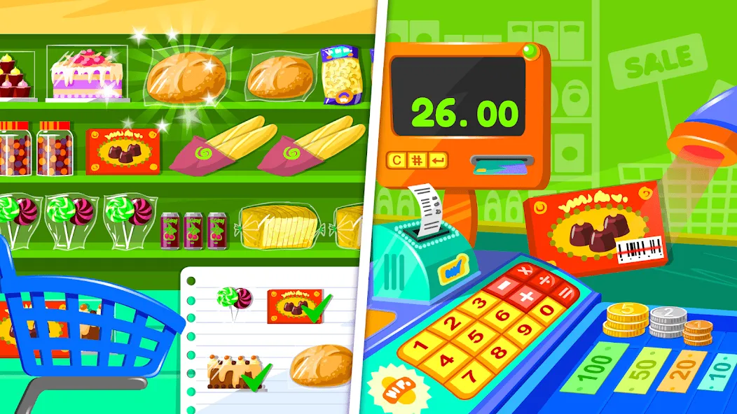 Supermarket Game 2  [МОД Menu] Screenshot 2