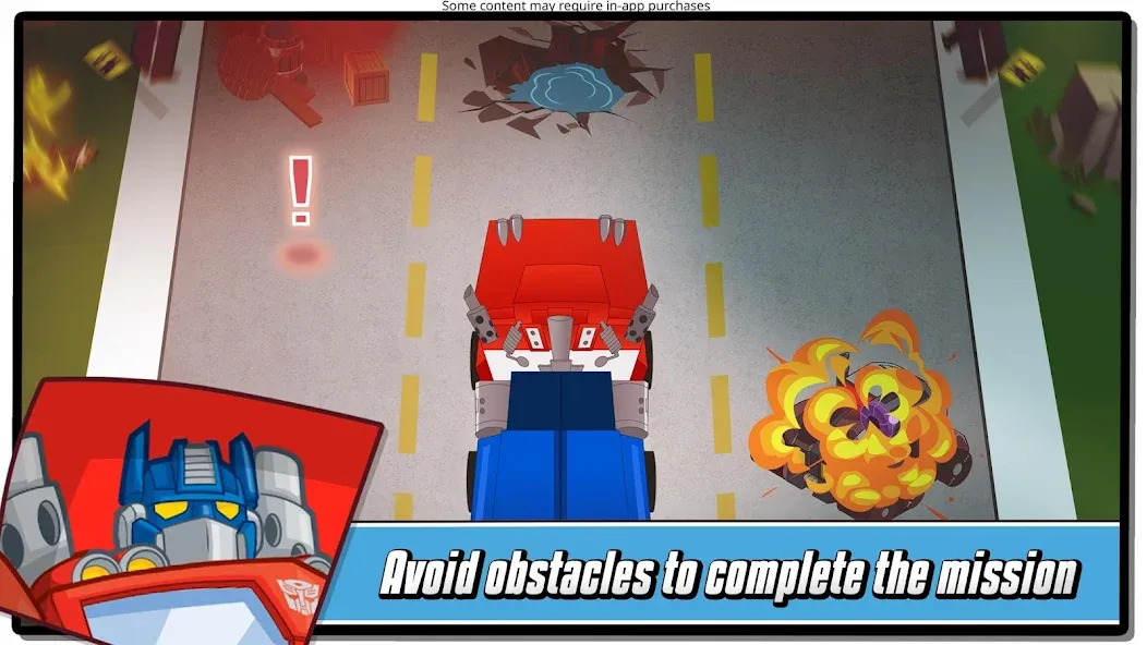 Transformers Rescue Bots: Hero (Трансформеры Роботы спасатели)  [МОД Menu] Screenshot 1