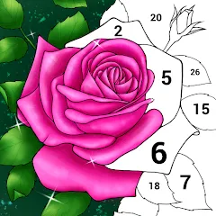 Взломанная Casual Color - Color by Number  [МОД Все открыто] - полная версия apk на Андроид