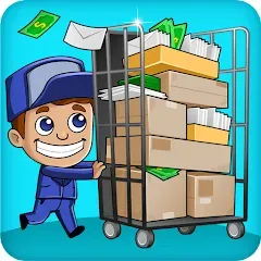 Скачать взломанную Idle Mail Tycoon (Айдл Мейл Тайкун)  [МОД Меню] - последняя версия apk на Андроид