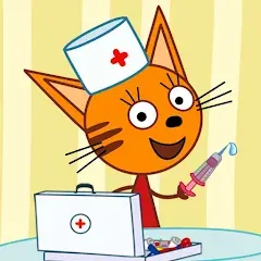 Взломанная Kid-E-Cats: Animal hospital  [МОД Меню] - полная версия apk на Андроид