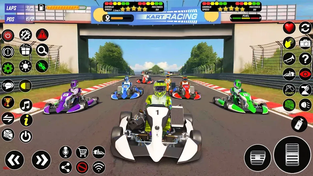 Buggy Race: Kart Racing Games  [МОД Бесконечные монеты] Screenshot 2